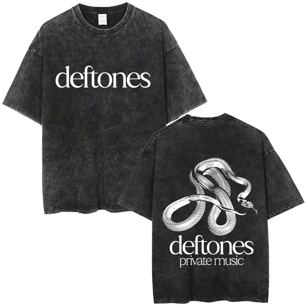 Vintage Rock Band Tee for Men