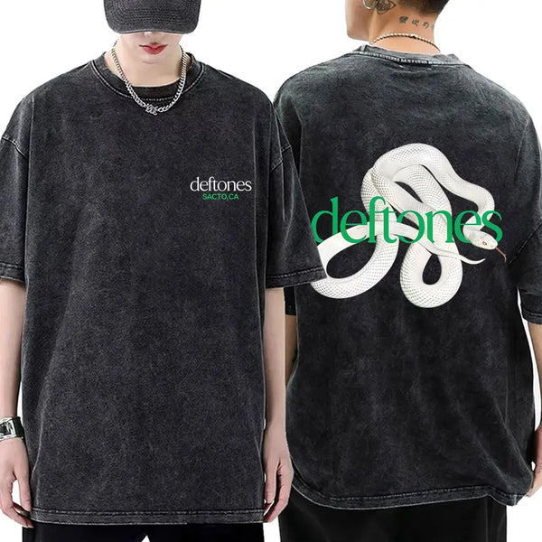 Vintage Rock Band Tee for Men