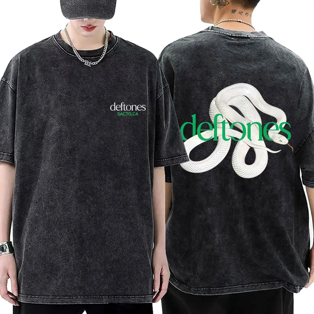 Vintage Rock Band Tee for Men